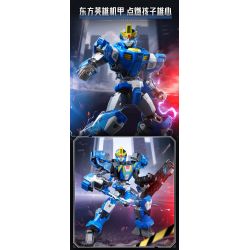 Keeppley 56002 Xếp hình lắp ráp ghép mô hình Warframe không giới hạn: Judgement Aegis