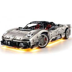 GULY 10657 Xếp hình lắp ráp ghép mô hình Xe thể thao Utopia Navigator 657 tỷ lệ 1:8