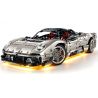 GULY 10657 Xếp hình lắp ráp ghép mô hình Xe thể thao Utopia Navigator 657 tỷ lệ 1:8