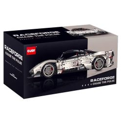 GULY 10657 Xếp hình lắp ráp ghép mô hình Xe thể thao Utopia Navigator 657 tỷ lệ 1:8