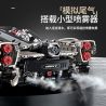 GULY 10657 Xếp hình lắp ráp ghép mô hình Xe thể thao Utopia Navigator 657 tỷ lệ 1:8