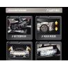 GULY 10657 Xếp hình lắp ráp ghép mô hình Xe thể thao Utopia Navigator 657 tỷ lệ 1:8