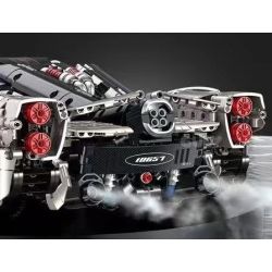 GULY 10657 Xếp hình lắp ráp ghép mô hình Xe thể thao Utopia Navigator 657 tỷ lệ 1:8