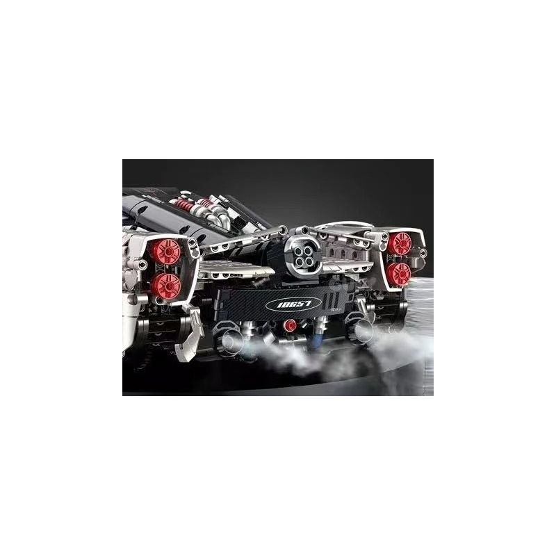 GULY 10657 Xếp hình lắp ráp ghép mô hình Xe thể thao Utopia Navigator 657 tỷ lệ 1:8