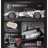 GULY 10657 Xếp hình lắp ráp ghép mô hình Xe thể thao Utopia Navigator 657 tỷ lệ 1:8