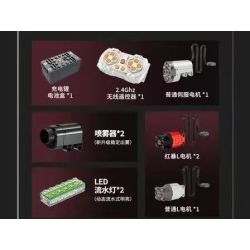 GULY 10657 Xếp hình lắp ráp ghép mô hình Xe thể thao Utopia Navigator 657 tỷ lệ 1:8