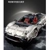 GULY 10657 Xếp hình lắp ráp ghép mô hình Xe thể thao Utopia Navigator 657 tỷ lệ 1:8