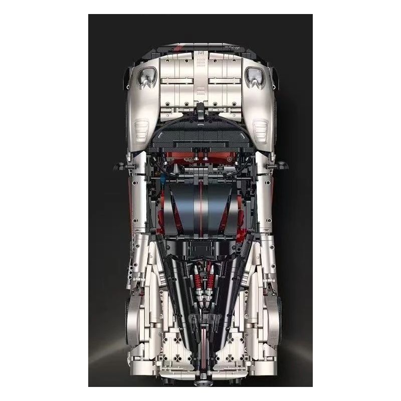 GULY 10657 Xếp hình lắp ráp ghép mô hình Xe thể thao Utopia Navigator 657 tỷ lệ 1:8