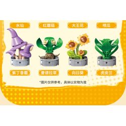 Femibox S5443 Xếp hình lắp ráp ghép mô hình 12 loại hình minh họa thực vật