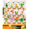 Femibox S5443 Xếp hình lắp ráp ghép mô hình 12 loại hình minh họa thực vật