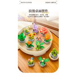 Femibox S5443 Xếp hình lắp ráp ghép mô hình 12 loại hình minh họa thực vật