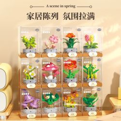 Femibox S5443 Xếp hình lắp ráp ghép mô hình 12 loại hình minh họa thực vật