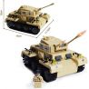 Kazi KY82008 82008 non  XE TĂNG ĐỨC CON BÁO 3 bộ đồ chơi xếp lắp ráp ghép mô hình Century Military CENTURY MILITARY PANZERKAMPFWAGER III Quân Đội Thế Kỷ 548 khối