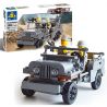 FUNLINK 61||0011 Kazi KY82007 82007 non  XE JEEP bộ đồ chơi xếp lắp ráp ghép mô hình Century Military CENTURY MILITARY JEEP Quân Đội Thế Kỷ 199 khối