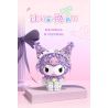 Gekkosha 803308 Xếp hình lắp ráp ghép mô hình Hình dáng cụm hoa Sanrio: Đêm đầy sao hoa hồng, Kurome