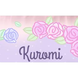 Gekkosha 803308 Xếp hình lắp ráp ghép mô hình Hình dáng cụm hoa Sanrio: Đêm đầy sao hoa hồng, Kurome