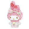 Gekkosha 803309 Xếp hình lắp ráp ghép mô hình Hình dáng chùm hoa Sanrio: Giai điệu ngôn ngữ sao hồng