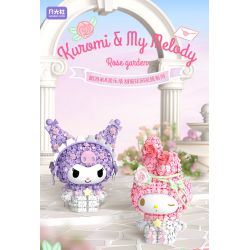 Gekkosha 803309 Xếp hình lắp ráp ghép mô hình Hình dáng chùm hoa Sanrio: Giai điệu ngôn ngữ sao hồng