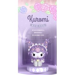 Gekkosha 803309 Xếp hình lắp ráp ghép mô hình Hình dáng chùm hoa Sanrio: Giai điệu ngôn ngữ sao hồng