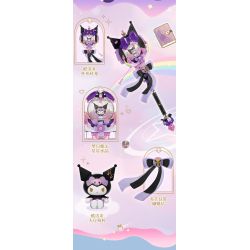 Gekkosha 803310 Xếp hình lắp ráp ghép mô hình Cây Đũa Thần Giấc Mơ Ngôi Sao Sanrio: Giai Điệu Năng Lượng Bột Ngọt Ngào