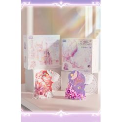 Gekkosha 804264 Xếp hình lắp ráp ghép mô hình Lịch Vạn Niên Hoa Tình Yêu: Hoa Cùng Bóng Bướm