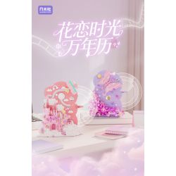 Gekkosha 804265 Xếp hình lắp ráp ghép mô hình Lịch Hoa Thời Gian Vạn Niên: Ngôn Ngữ Tình Xuân