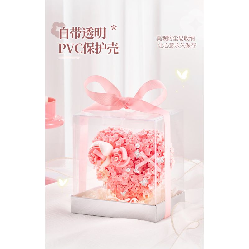 Wekki 517214 Xếp hình lắp ráp ghép mô hình Huayu: Lời nói chân thành của hoa