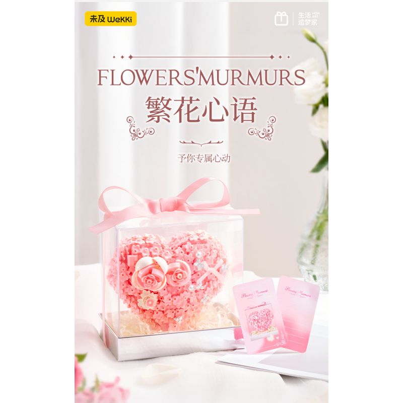 Wekki 517214 Xếp hình lắp ráp ghép mô hình Huayu: Lời nói chân thành của hoa