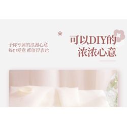 Wekki 517214 Xếp hình lắp ráp ghép mô hình Huayu: Lời nói chân thành của hoa