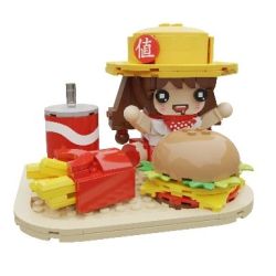 Amazing Brick AB51012 Xếp hình lắp ráp ghép mô hình Trương Tiểu Thảo tham lam