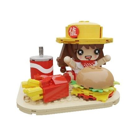 Amazing Brick AB51012 Xếp hình lắp ráp ghép mô hình Trương Tiểu Thảo tham lam