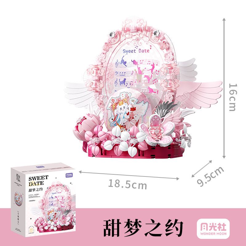 Gekkosha 802815 Xếp hình lắp ráp ghép mô hình Những giấc mơ ngọt ngào và những vì sao: Những giấc mơ ngọt ngào của Otani Mei