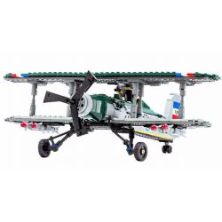 Kazi KY82002 82002 non  MÁY BAY CHIẾN ĐẤU bộ đồ chơi xếp lắp ráp ghép mô hình Century Military CENTURY MILITARY BRISTOL F.2B FIGHTER Quân Đội Thế Kỷ 402 khối