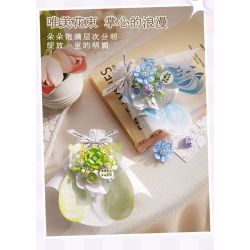 Gekkosha 802052 Xếp hình lắp ráp ghép mô hình Ngôn ngữ bướm: ngôn ngữ cây sơn tuyết trắng