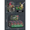 SEMBO 105169 Xếp hình lắp ráp ghép mô hình Hộp mù Delta Minifigure được tải lại lởm chởm