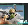 SEMBO 105169 Xếp hình lắp ráp ghép mô hình Hộp mù Delta Minifigure được tải lại lởm chởm