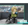SEMBO 105169 Xếp hình lắp ráp ghép mô hình Hộp mù Delta Minifigure được tải lại lởm chởm