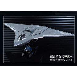 Keeppley 23047 J-36 Xếp hình lắp ráp ghép mô hình Vũ khí quan trọng nhất của cường quốc: Tiêm kích tàng hình thế hệ thứ sáu J-36