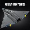 Keeppley 23047 J-36 Xếp hình lắp ráp ghép mô hình Vũ khí quan trọng nhất của cường quốc: Tiêm kích tàng hình thế hệ thứ sáu J-36