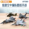 Keeppley 25008 Xếp hình lắp ráp ghép mô hình Thiết bị hạng nặng Hòa bình: Đội hình không quân 4 mẫu J-20 Weilong, J-15 Feisha, Yun-20 Kunpeng, Wuzhi-10 Thunderbolt