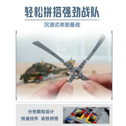 Keeppley 25008 Xếp hình lắp ráp ghép mô hình Thiết bị hạng nặng Hòa bình: Đội hình không quân 4 mẫu J-20 Weilong, J-15 Feisha, Yun-20 Kunpeng, Wuzhi-10 Thunderbolt