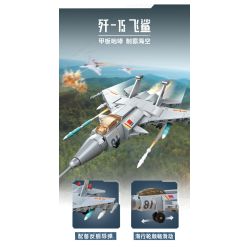 Keeppley 25008 Xếp hình lắp ráp ghép mô hình Thiết bị hạng nặng Hòa bình: Đội hình không quân 4 mẫu J-20 Weilong, J-15 Feisha, Yun-20 Kunpeng, Wuzhi-10 Thunderbolt