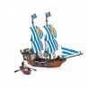Kazi KY87011 87011 Xếp hình kiểu  PIRATES OF THE CARIBBEAN Armada Flagship Tàu Chiến Chống Hải Tặc 608 khối