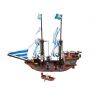 Kazi KY87011 87011 Xếp hình kiểu  PIRATES OF THE CARIBBEAN Armada Flagship Tàu Chiến Chống Hải Tặc 608 khối