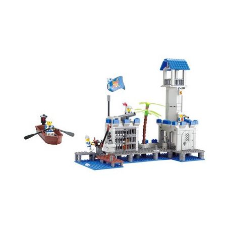 Kazi KY87012 87012 Xếp hình kiểu  PIRATES OF THE CARIBBEAN Navy Headquaters Trụ Sở Hải Quân 365 khối