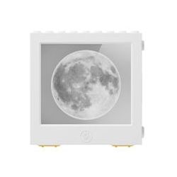 Gobricks XD-PAH81-2501 Xếp hình lắp ráp ghép mô hình Đèn pha lê mặt trăng Xiaodu