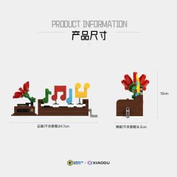 Gobricks B2025L Xếp hình lắp ráp ghép mô hình Loa thông minh Xiaodu VUI VẺ: tràn đầy nhịp sống