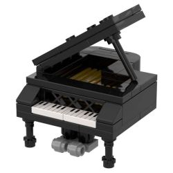 Gobricks G2503 Xếp hình lắp ráp ghép mô hình đàn piano nhỏ