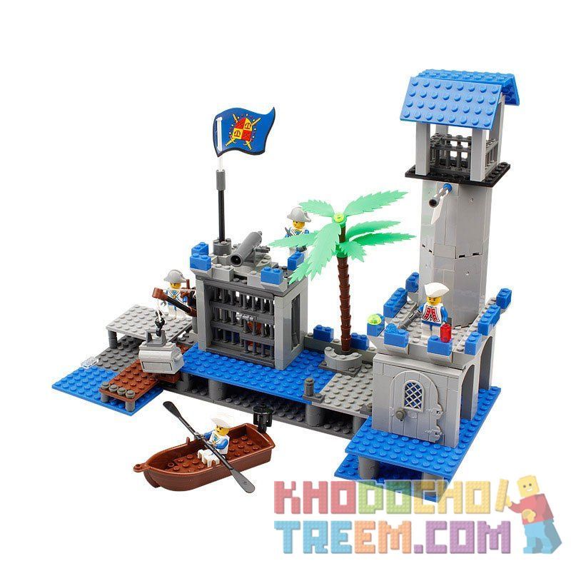 Kazi KY87012 87012 Xếp hình kiểu  PIRATES OF THE CARIBBEAN Navy Headquaters Trụ Sở Hải Quân 365 khối Kazi KY87012 87012 Xếp hình kiểu  PIRATES OF THE CARIBBEAN Navy Headquaters Trụ Sở Hải Quân 365 khối