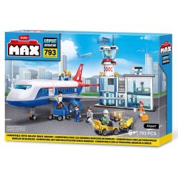 ZURU MAX 83167 Airport Xếp hình lắp ráp ghép mô hình SÂN BAY